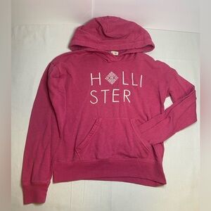 Hollister Fuchsia Hoodie with Logo Size XS‎